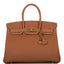 Hermes Birkin 35 Gold Togo Gold Hardware