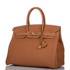 Hermes Birkin 35 Gold Togo Gold Hardware