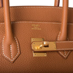 Hermes Birkin 35 Gold Togo Gold Hardware