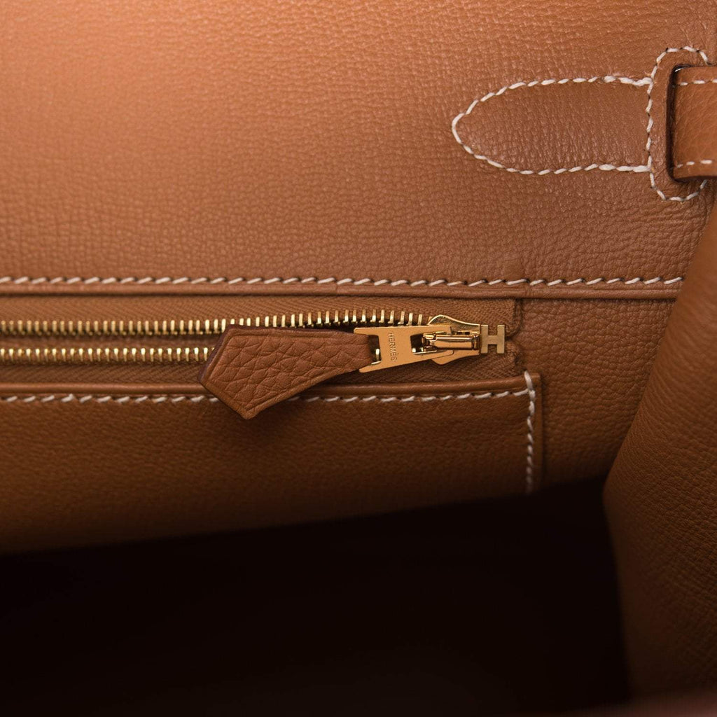 Hermes Birkin 35 Gold Togo Gold Hardware