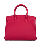 Hermes Birkin 30cm Framboise Togo Palladium Hardware