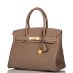 Hermes Birkin 30 Etoupe Togo Gold Hardware