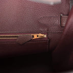 Hermes Rouge Sellier Togo Birkin 30cm Gold Hardware