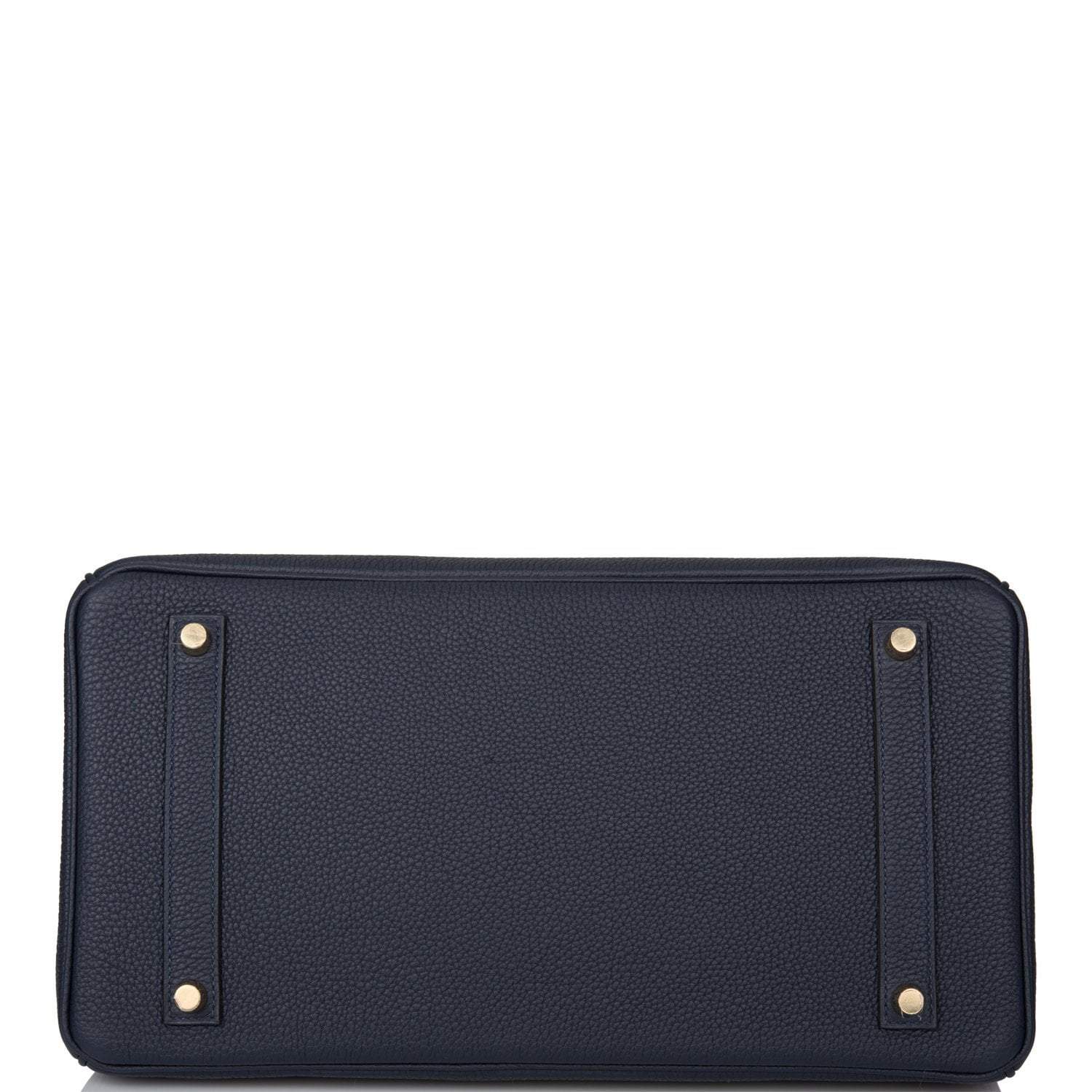 Hermes Bleu Nuit Togo Birkin 35cm Gold Hardware