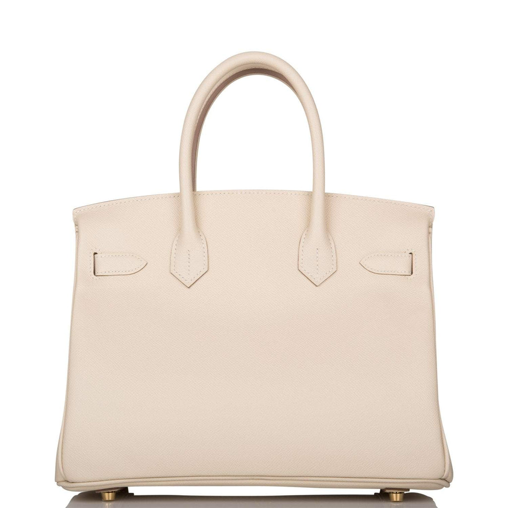 Hermes Craie Epsom Birkin 30cm Gold Hardware