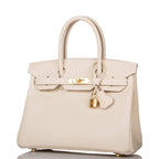 Hermes Craie Epsom Birkin 30cm Gold Hardware