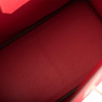 Hermes Birkin 30 Rouge Casaque Togo Gold Hardware