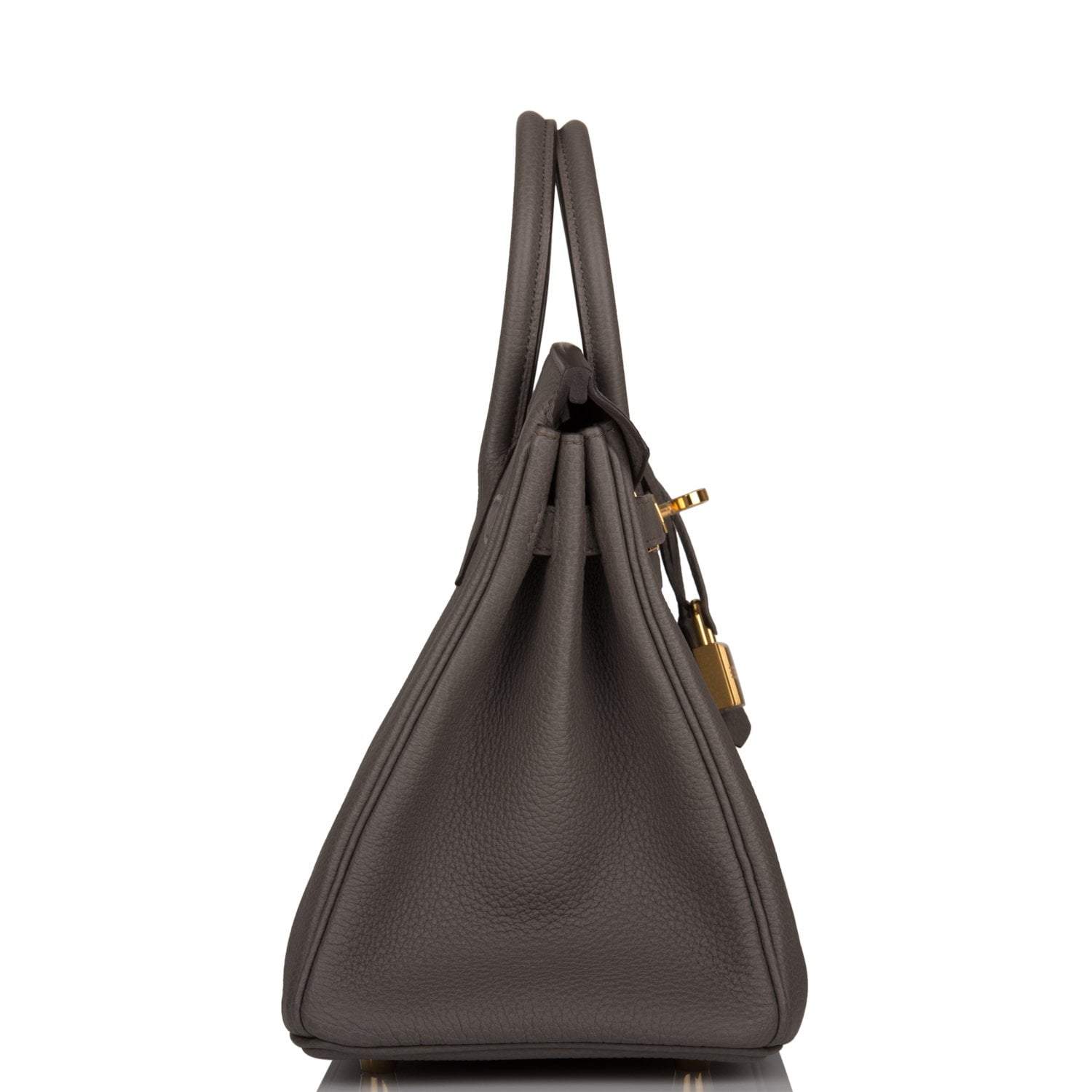 Hermes Birkin 25 Etain Togo Gold Hardware