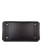 Hermes Birkin 30 Black Tadelakt Palladium Hardware