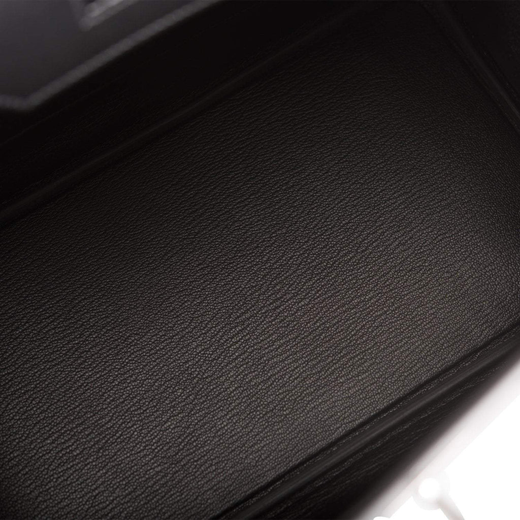 Hermes Birkin 30 Black Tadelakt Palladium Hardware