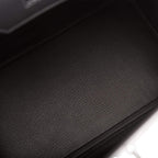 Hermes Birkin 30 Black Tadelakt Palladium Hardware