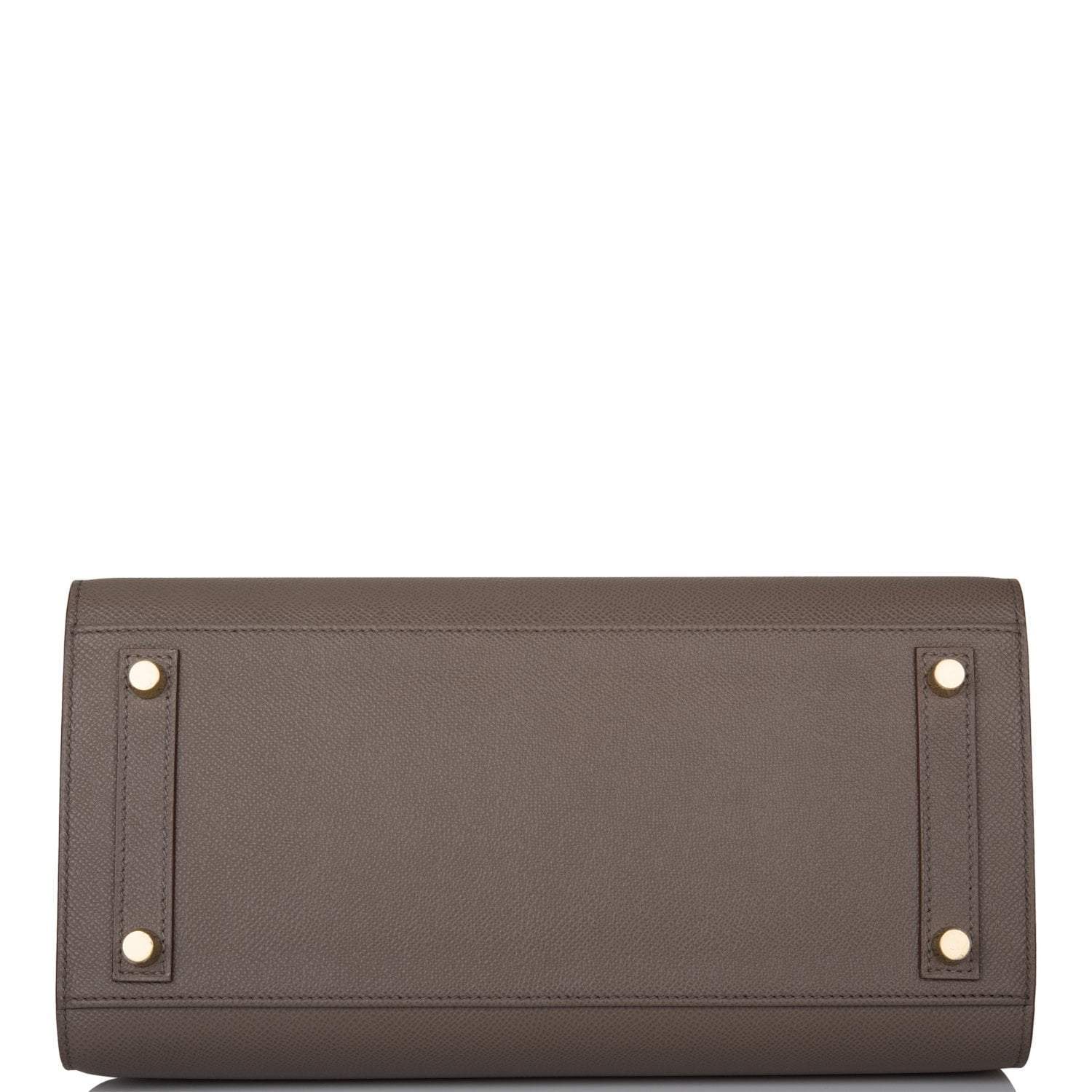 Hermes Etain Epsom Sellier Birkin 30cm Gold Hardware