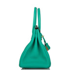 Hermes Birkin 30cm Menthe Togo Gold Hardware
