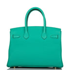 Hermes Birkin 30cm Menthe Togo Gold Hardware