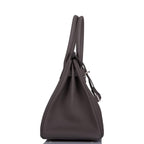 Hermes Birkin 30 Etain Togo Palladium Hardware