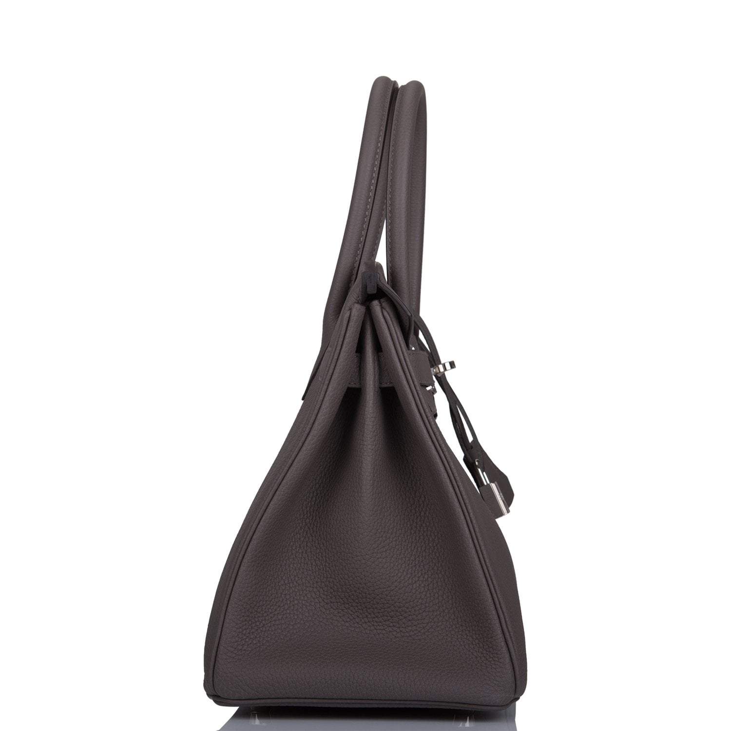 Hermes Birkin 30 Etain Togo Palladium Hardware