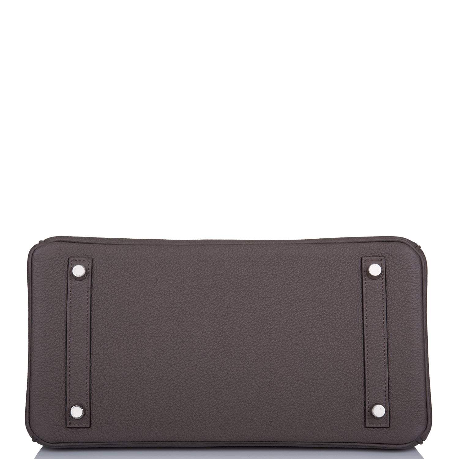 Hermes Birkin 30 Etain Togo Palladium Hardware