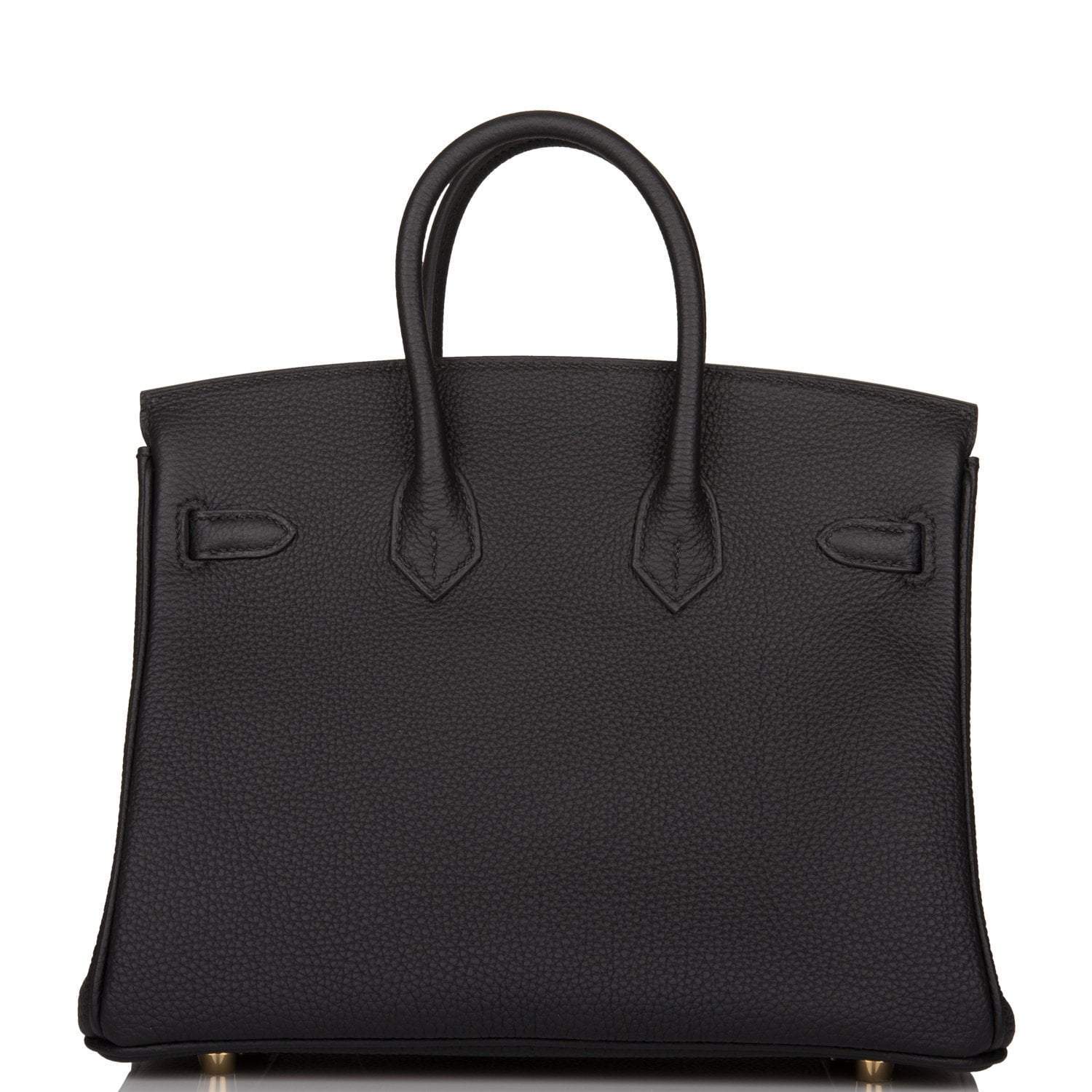 Hermes Birkin 25 Black Togo Gold Hardware