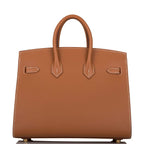 Hermes Birkin Sellier 25 Gold Veau Madame Gold Hardware