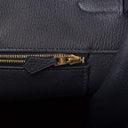 Hermes Birkin 40 Bleu Nuit Togo Gold Hardware
