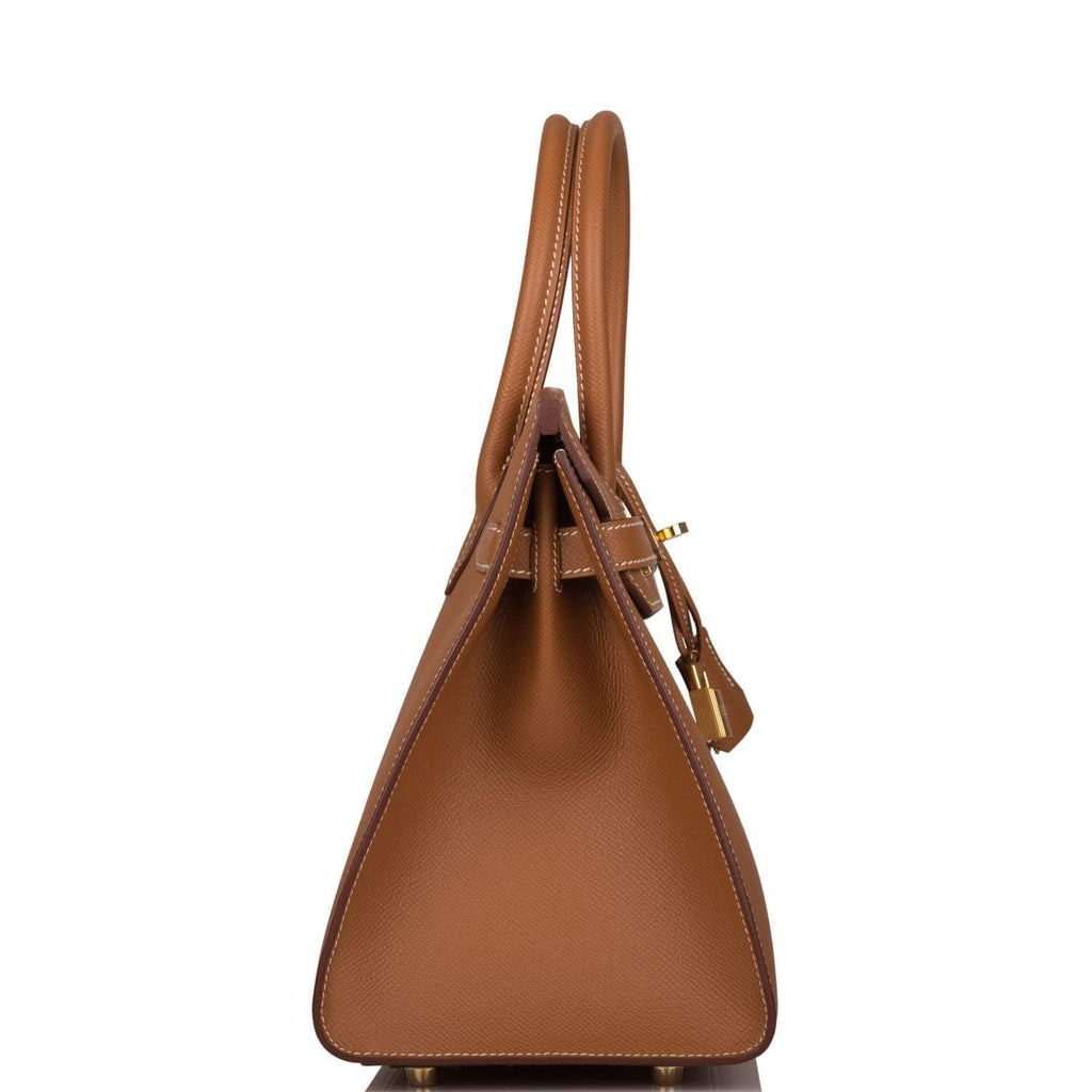 Hermes Birkin Sellier 30 Gold Epsom Gold Hardware