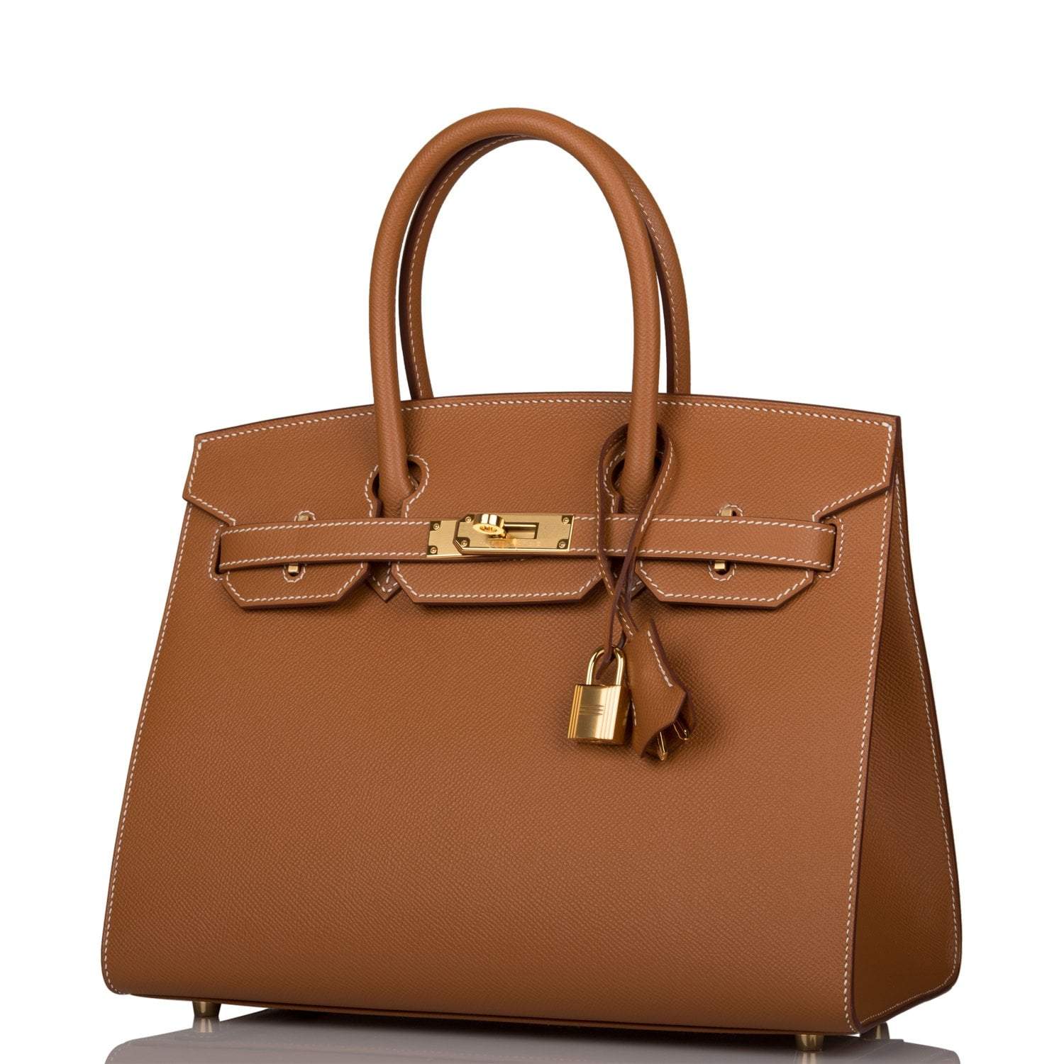 Hermes Birkin Sellier 30 Gold Epsom Gold Hardware