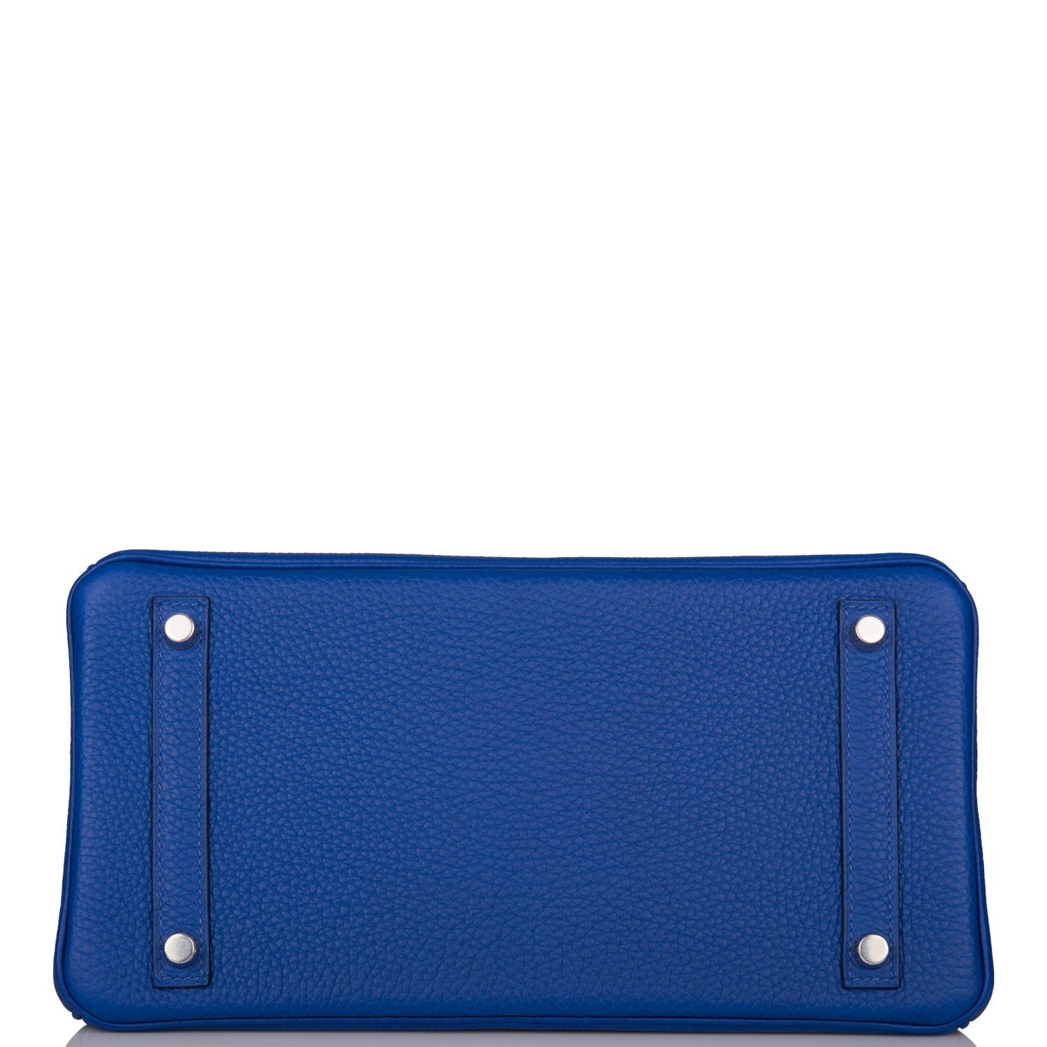 Hermes Birkin 30 Bleu Electric Verso Clemence Palladium Hardware