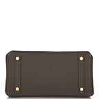 Hermes Birkin 25 Vert de Gris Togo Gold Hardware