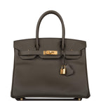 Hermes Birkin 30 Vert de Gris Epsom Gold Hardware