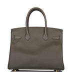 Hermes Birkin 30 Vert de Gris Epsom Gold Hardware
