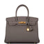 Hermes Birkin 30 Etain Togo Gold Hardware