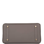 Hermes Birkin 30 Etain Togo Gold Hardware