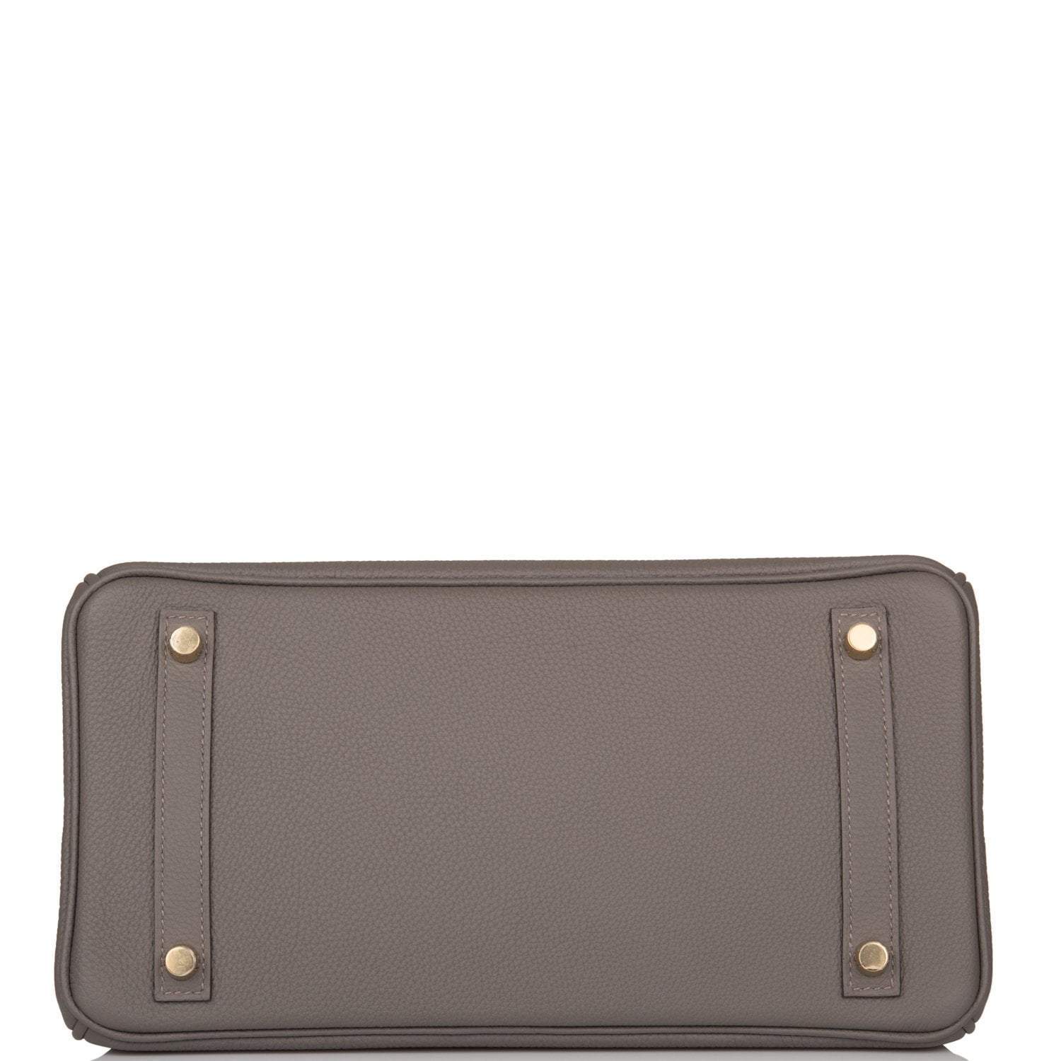 Hermes Birkin 30 Etain Togo Gold Hardware