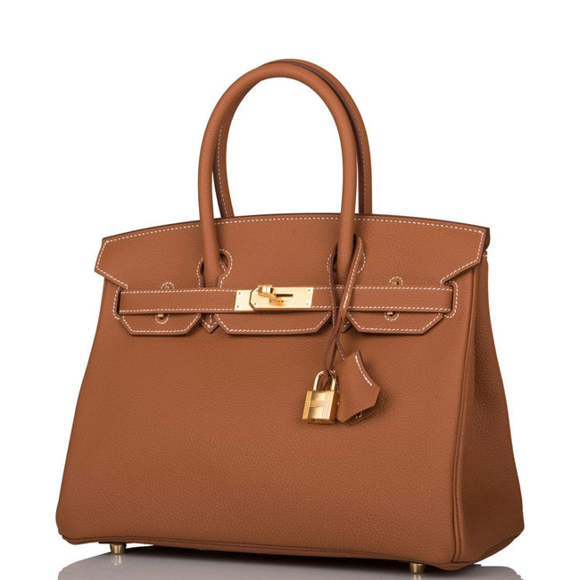 Hermes Birkin 30 Gold Togo Gold Hardware Main Image