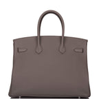 Hermes Birkin 35cm Etain Togo Palladium Hardware