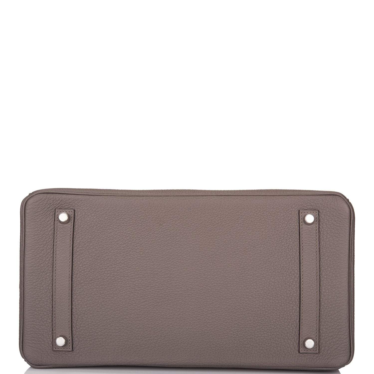 Hermes Birkin 35cm Etain Togo Palladium Hardware