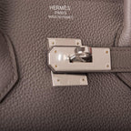 Hermes Birkin 35cm Etain Togo Palladium Hardware