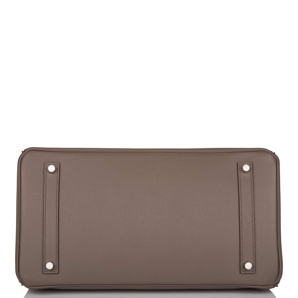 Hermes Birkin 35cm Etain Epsom Palladium Hardware