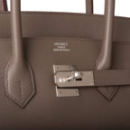 Hermes Birkin 35cm Etain Epsom Palladium Hardware
