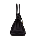 Hermes Black Epsom Birkin 30cm Gold Hardware