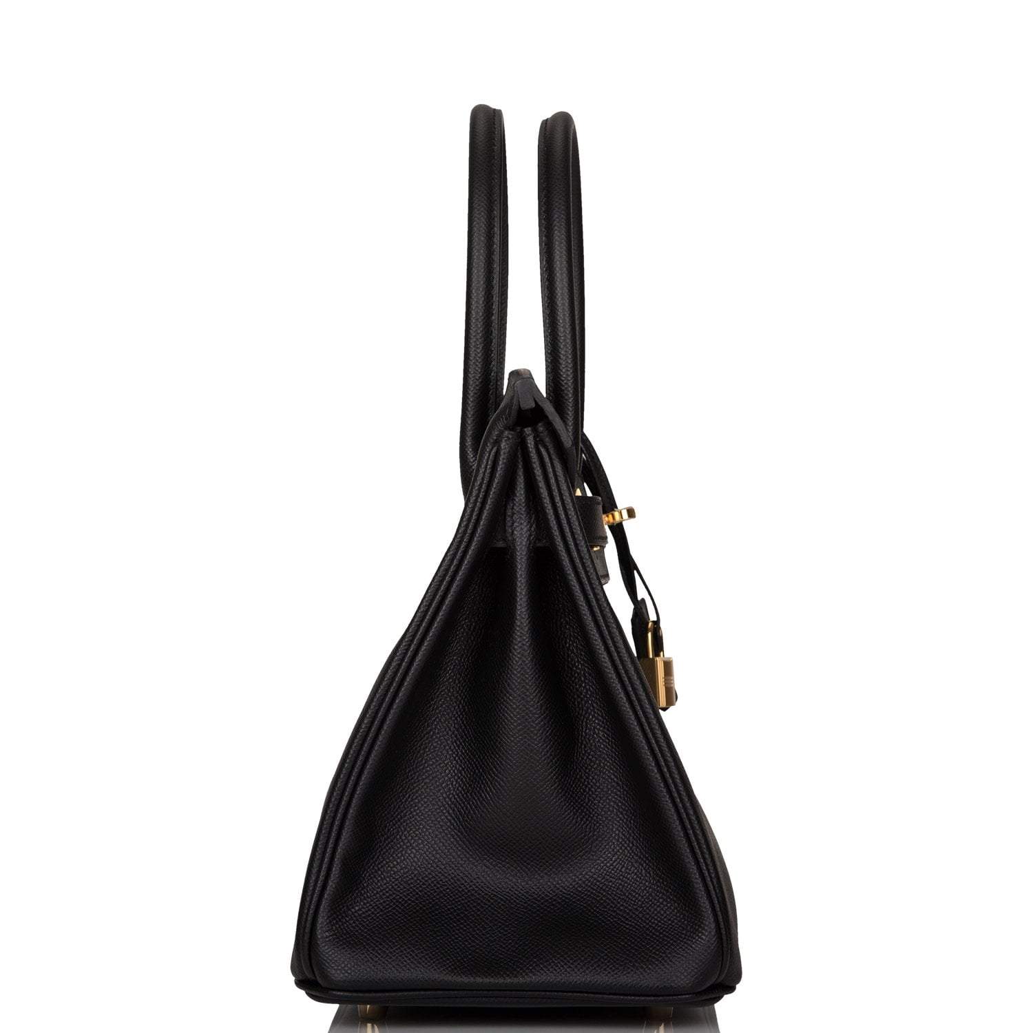 Hermes Black Epsom Birkin 30cm Gold Hardware