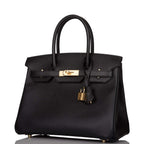 Hermes Black Epsom Birkin 30cm Gold Hardware