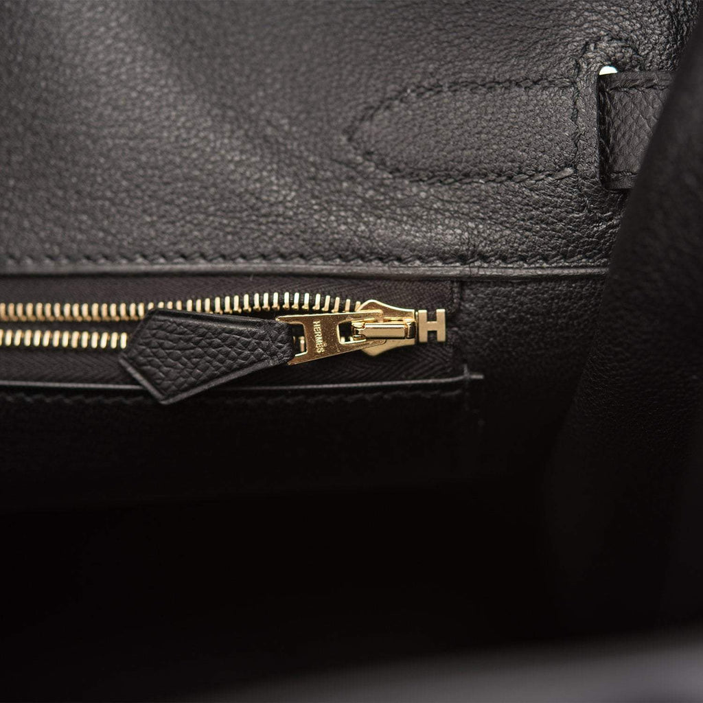 Hermes Black Epsom Birkin 30cm Gold Hardware