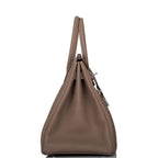 Hermes Birkin 35 Etoupe Togo Palladium Hardware
