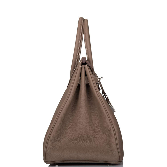 Hermes Birkin 35 Etoupe Togo Palladium Hardware Main Image