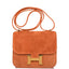 Hermes Paprika Doblis Mini Constance 18cm Gold Hardware