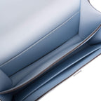 Hermes Bleu Brume Swift Mini Constance 18cm Palladium Hardware