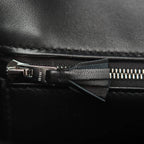 Hermes Black Matte Alligator and Ombre Lizard Marquette Constance 24cm Palladium Hardware