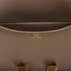 Hermes Etoupe Epsom Mini Constance 18cm Gold Hardware