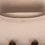 Hermes Craie Epsom Mini Constance 18cm Rose Gold Hardware